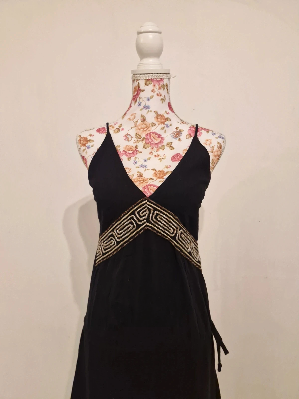 Vestido longo estilo boêmio 100% algodão – photo 3